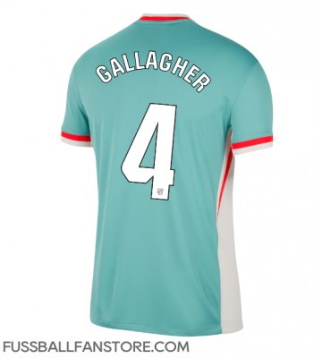 Atletico Madrid Conor Gallagher #4 Replik Auswärtstrikot 2024-25 Kurzarm